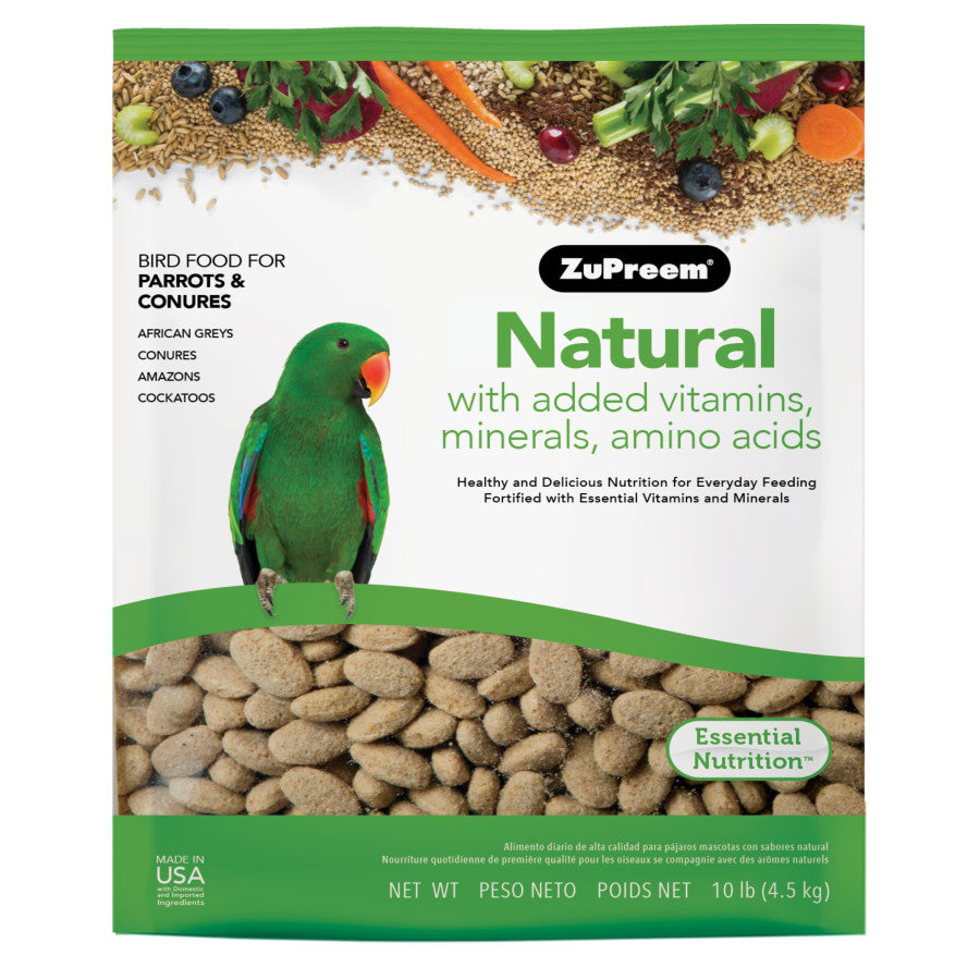 Parrots & Conures, 1ea/10 lb