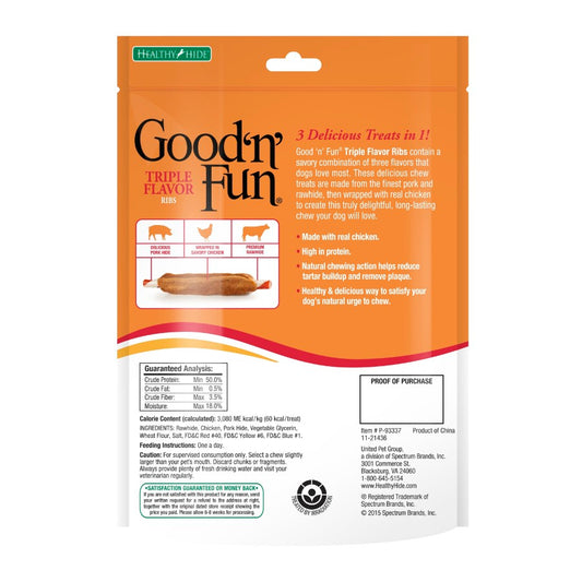 Pork, Chicken & Rawhide, 1ea/8.4 oz