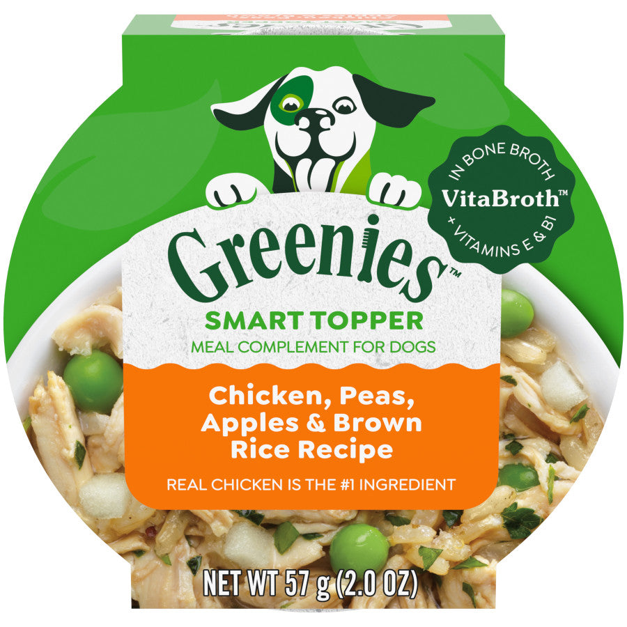 Chicken, Peas, Apples & Brown Rice, 10ea/2 oz