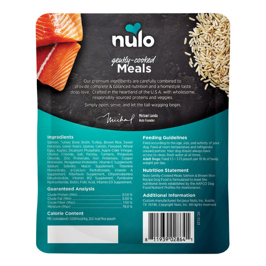 Salmon & Brown Rice, 8ea/9 oz