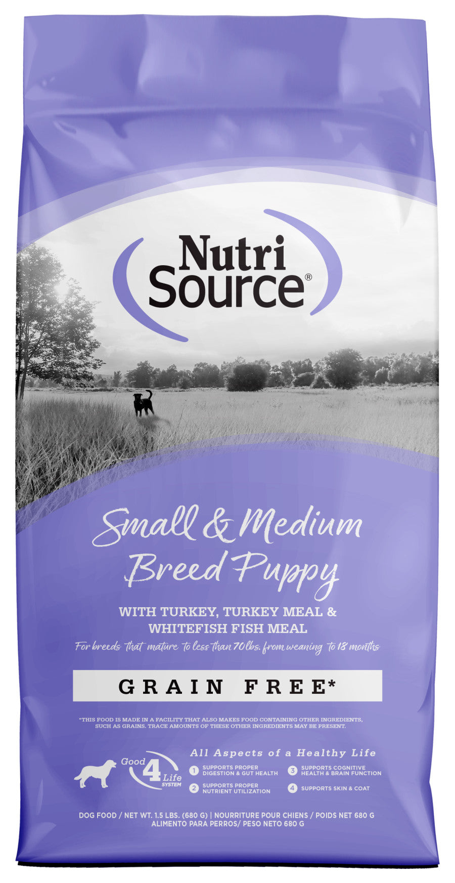 White Turkey,Turkey Meal & Whitefish Fish Meal, 1ea/1.5 lb