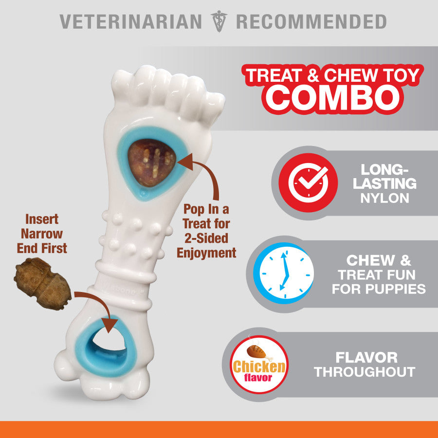 Knuckle Bone Treat Toy, Chicken, 1ea/Medium (1 ct)