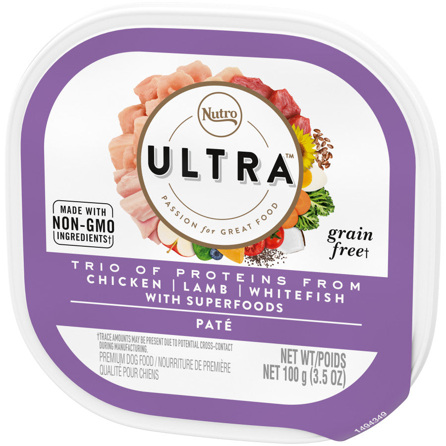 Trio of Proteins from Chicken, Lamb & Whitefish Paté w/Superfoods, 24ea/3.5 oz, 24 pk