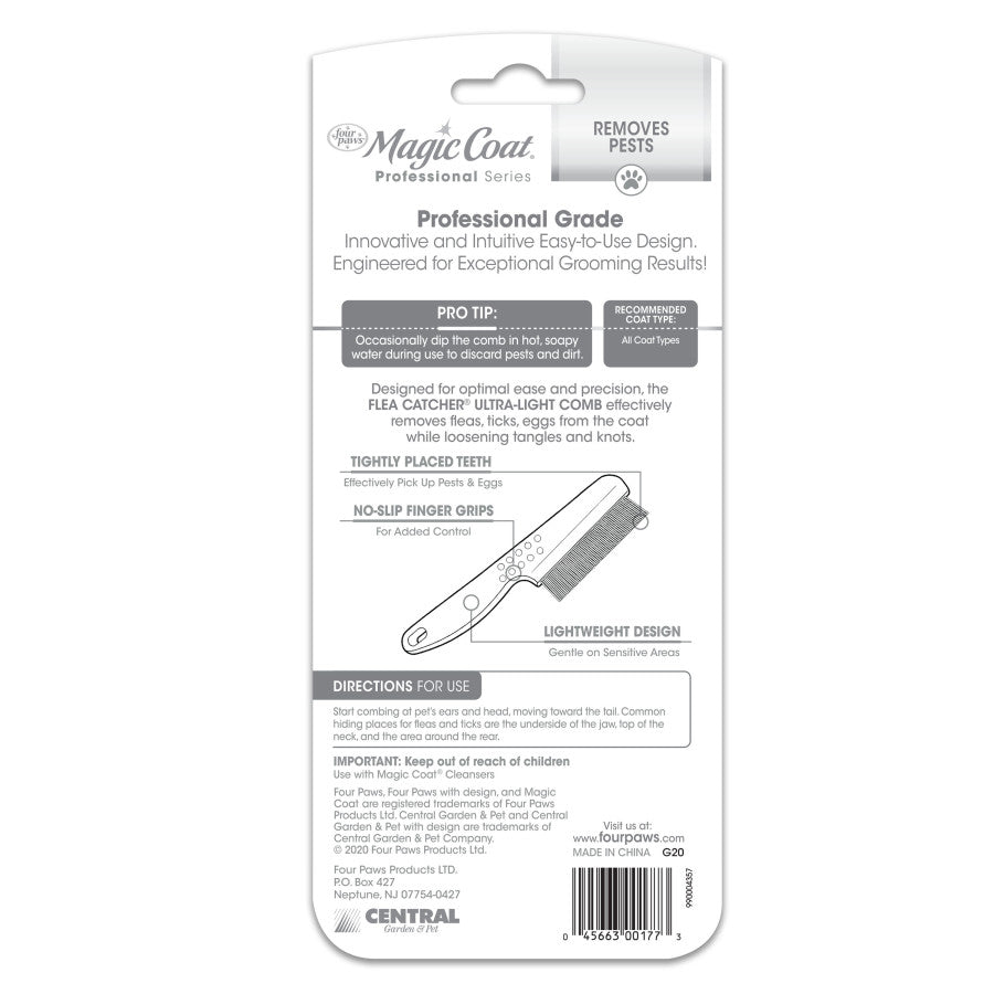 Ultra-Light Flea Catcher Comb, 1ea/One Size