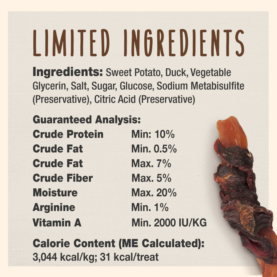 Wraps, Duck & Sweet Potato, 1ea/28 Oz. (1 ct)