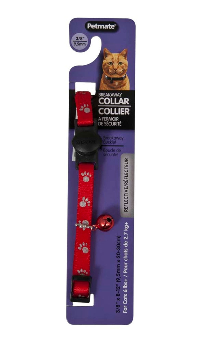 Red, 1ea/3/8 In X 8-12 in