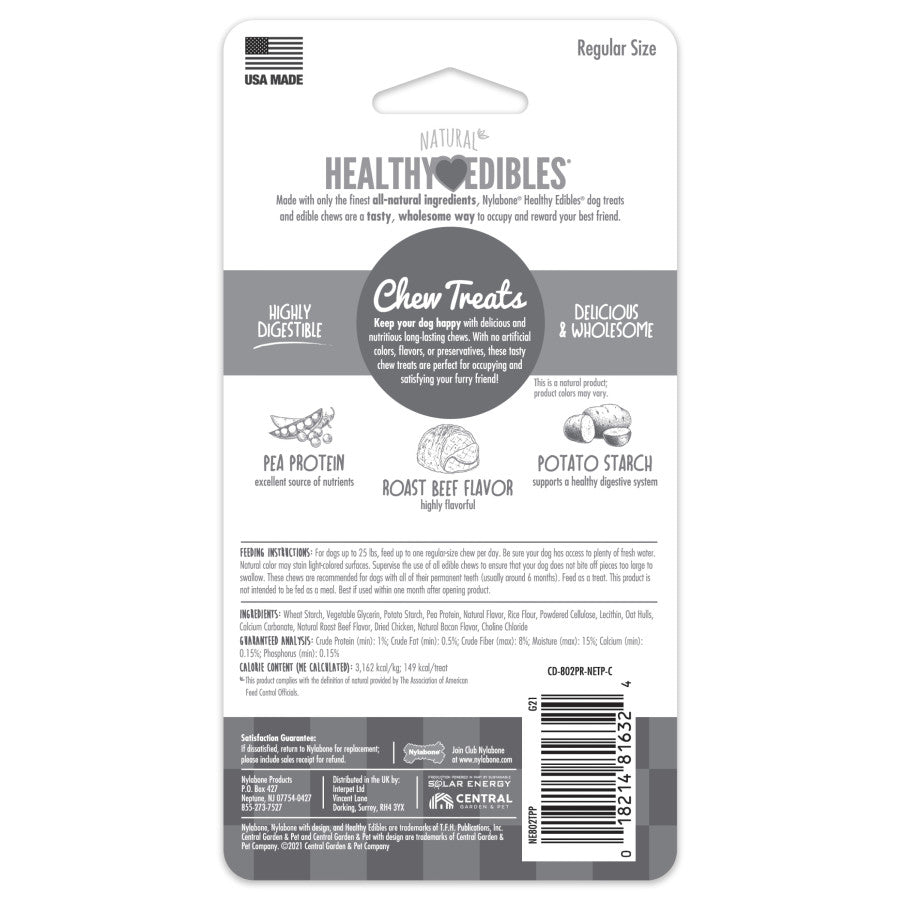 2 Count, Roast Beef, 1ea/SMall/Regular