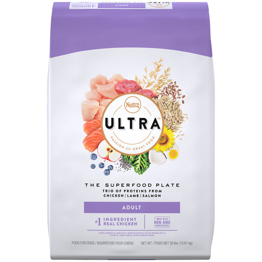 Trio of Proteins from Chicken, Lamb, and Salmon, 1ea/30 lb