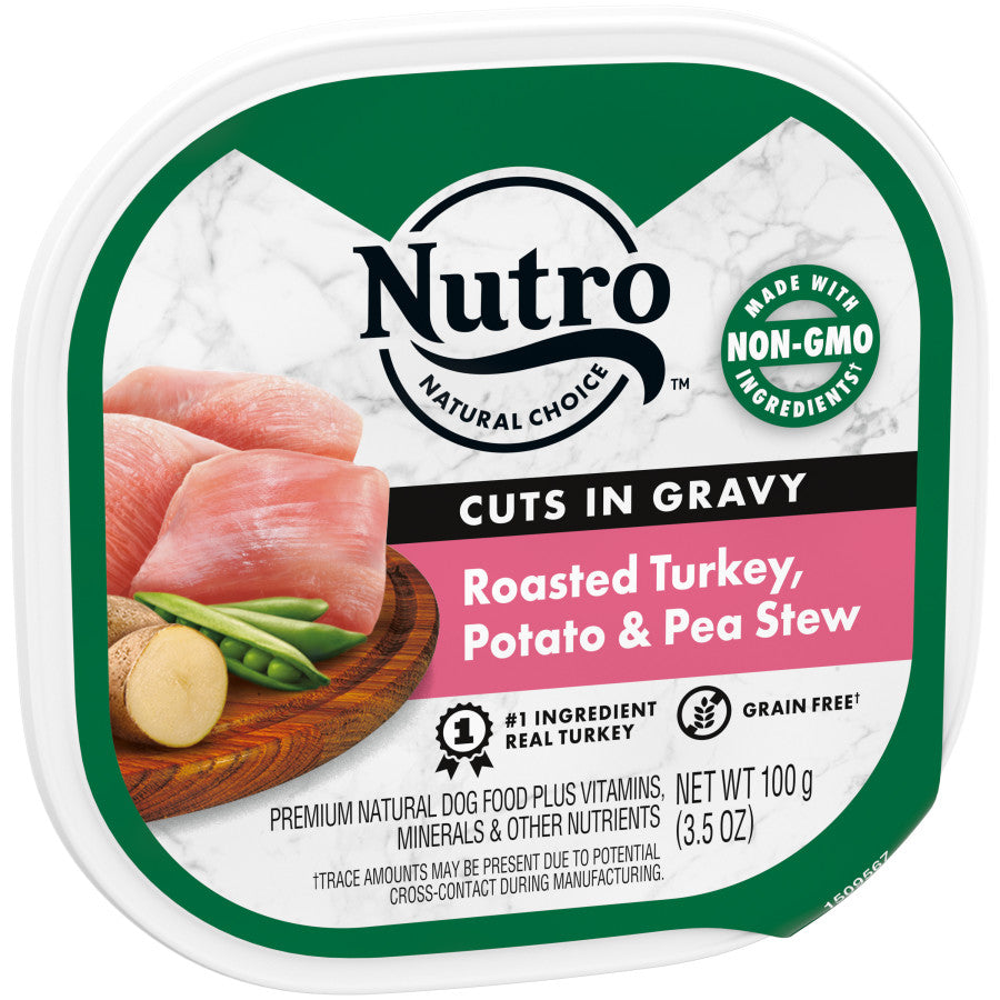 Roasted Turkey, Potato & Pea Stew, 24ea/3.5 oz, 24 pk