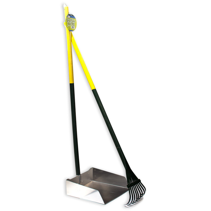 Rake & Pan Set, 1ea/Large, 9.5 in X 10 in X 38 in