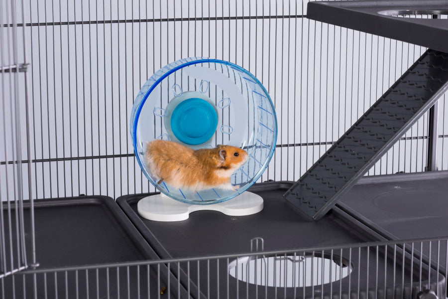 For Mouse/Gerbil, Translucent Blue, White, 1ea/8 in