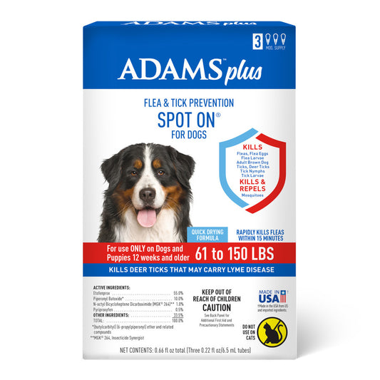 3 Month Supply, 1ea/XL Dogs 61 To 150 lb