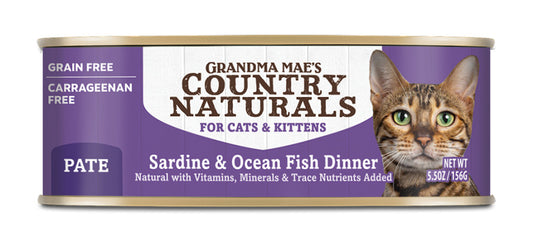 Sardine & Ocean Fish, 24ea/5.5 oz, 24 pk