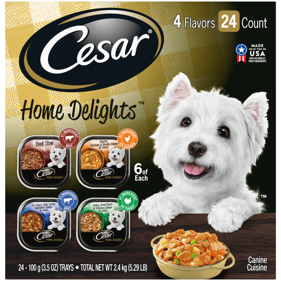 Variety Pack (Beef Stew, Turkey Potato & Green Bean, Pot Roast & Vegetables, Chicken Noodle Vegetable), 1ea/3.5 oz, 24 pk
