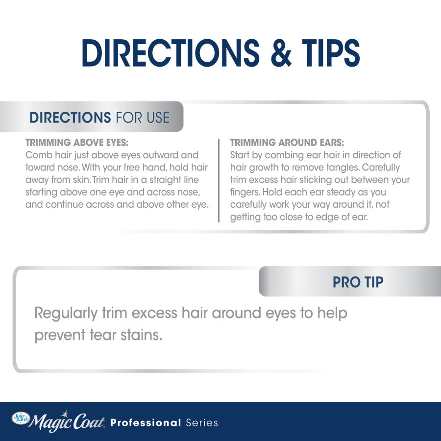 Saftey Tip Facial Scissors, 1ea/One Size
