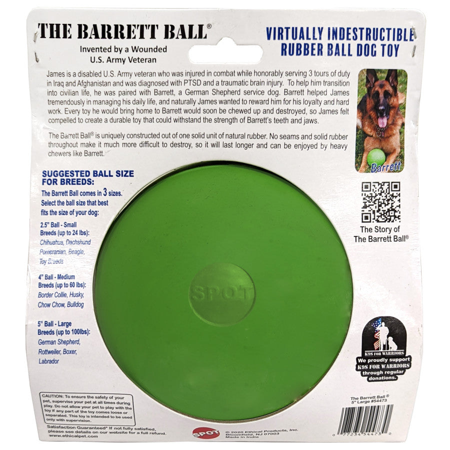 Green, 1ea/5 in, LG