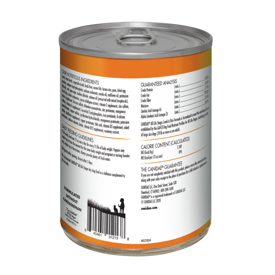 Lamb & Rice, 12ea/13 oz
