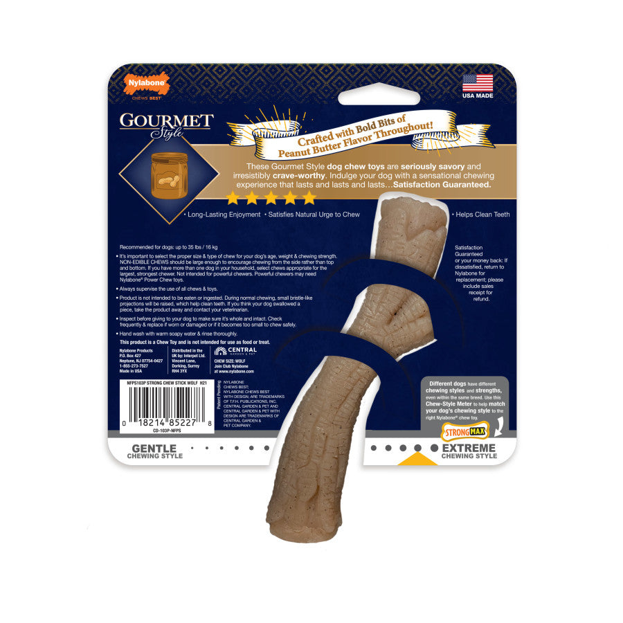 Stick, Peanut Butter, 1ea/Medium/Wolf (1 ct)