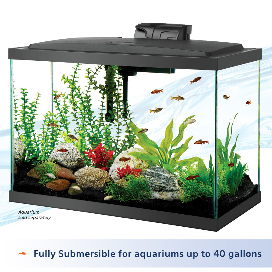 1ea/Black, 100 W, Up To 30 gal