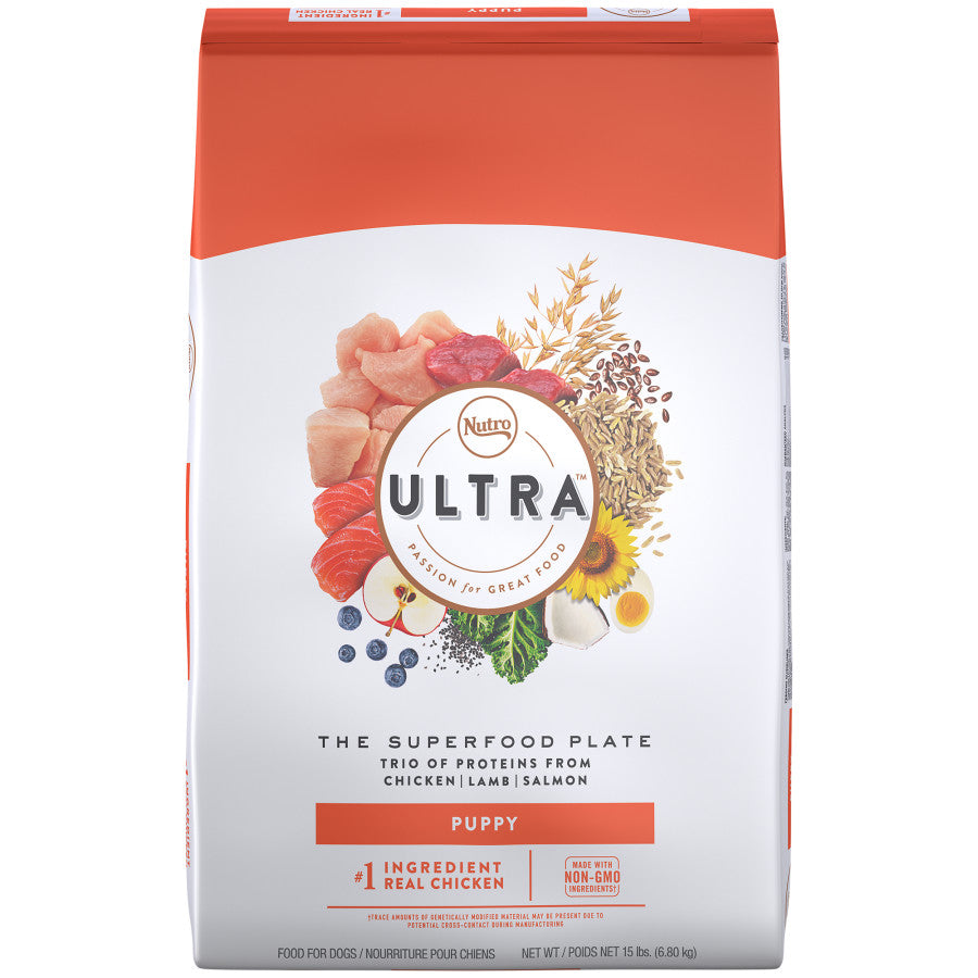 Trio of Proteins from Chicken, Lamb, and Salmon, 1ea/15 lb