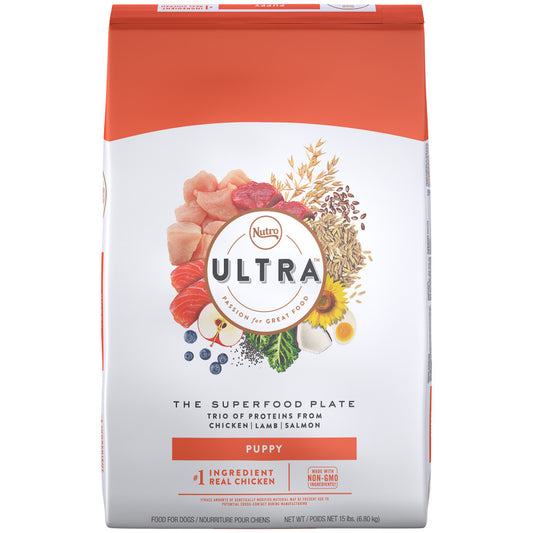 Trio of Proteins from Chicken, Lamb, and Salmon, 1ea/15 lb