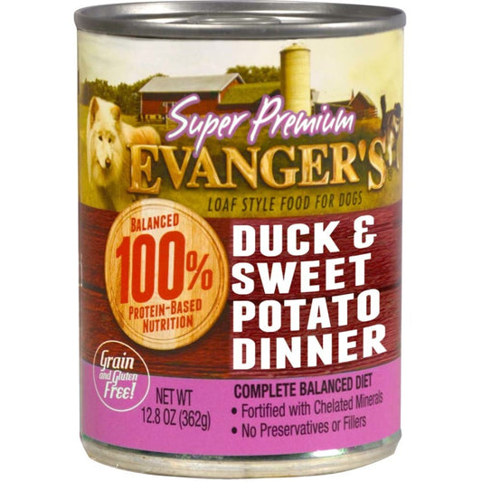 Duck & Fresh Sweet Potato, 12ea/12.8 oz, 12 pk