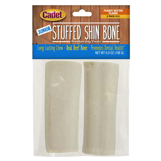 Junior Stuffed Shin, Peanut Butter, 1ea/Mini (2 ct)