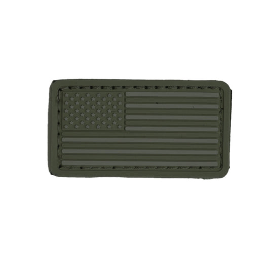 Green USA Flag, 6ea/One Size