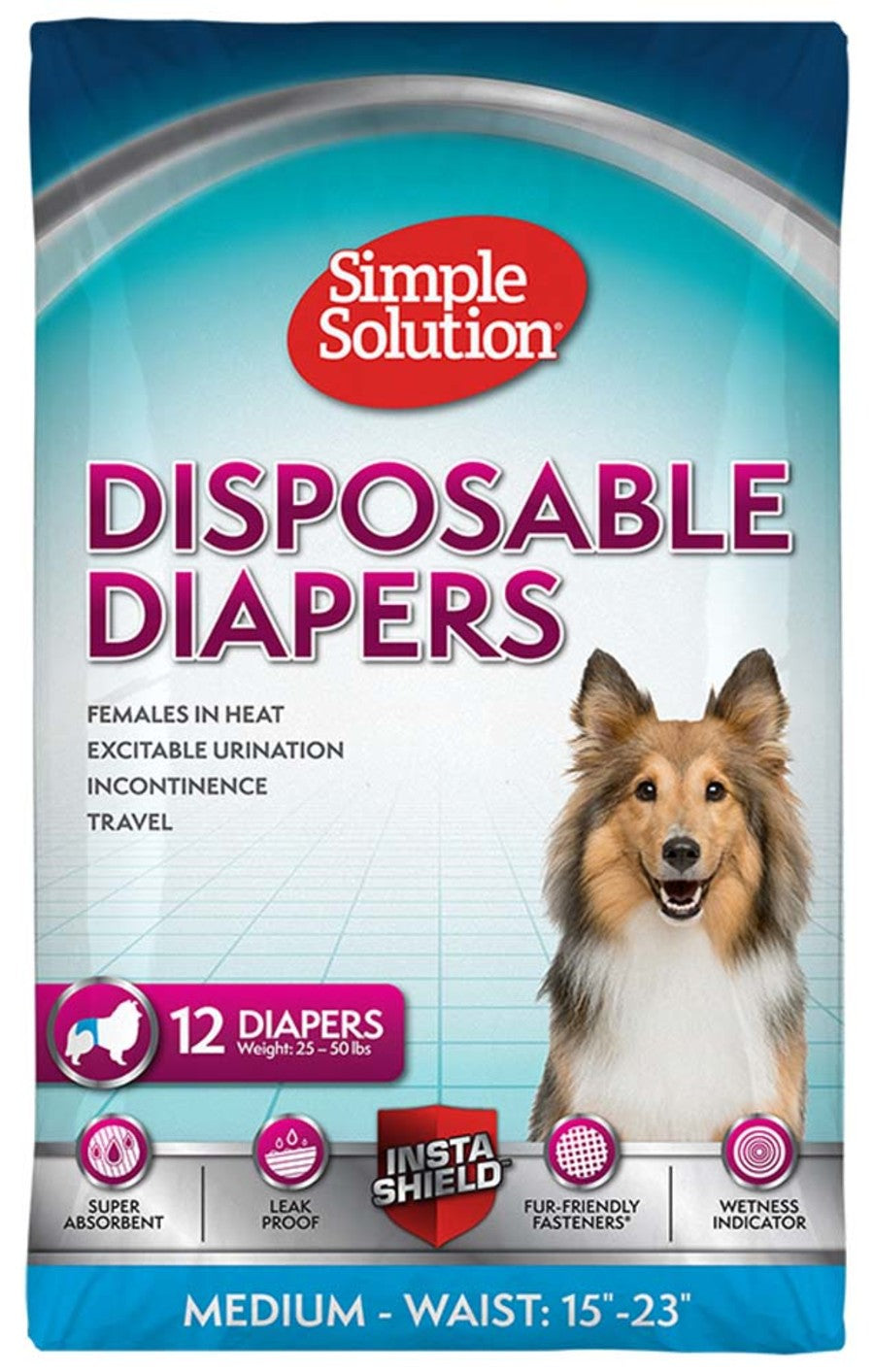 White, 1ea/MD, 12 pk