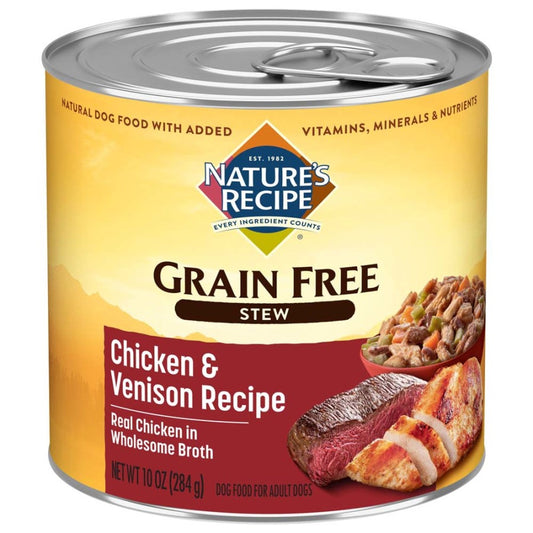 Chicken & Venison Stew, 12ea/10 oz, 12 pk
