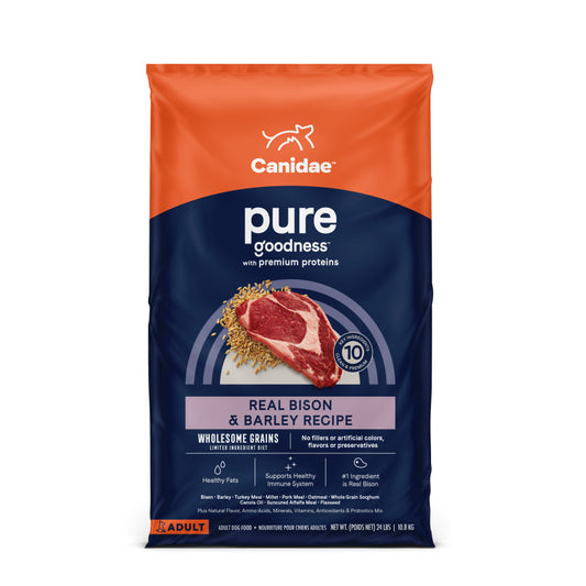 Real Bison & Barley, 1ea/24 lb
