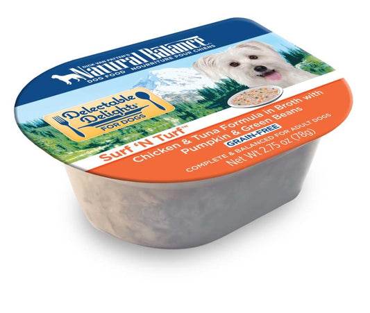 Surf 'N Turf in Broth, 24ea/2.75 oz, 24 pk