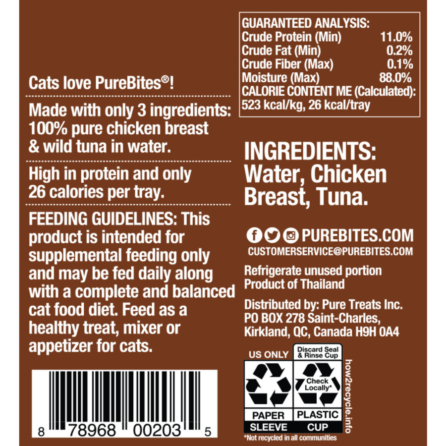 Wild Tuna & Chicken, 6ea/1.76 oz, 12 pk