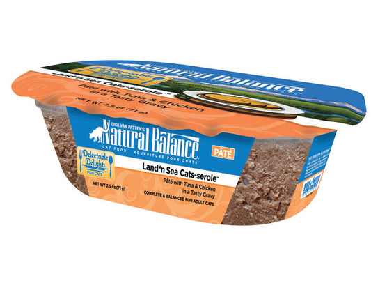 Land 'n Sea Cat-serole Pate, 12ea/2.5 oz, 12 pk