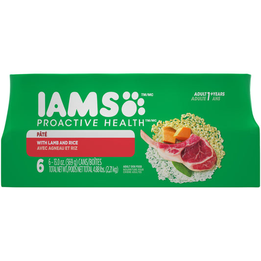 Pate w/Lamb & Rice, 2ea/13 oz, 6 pk