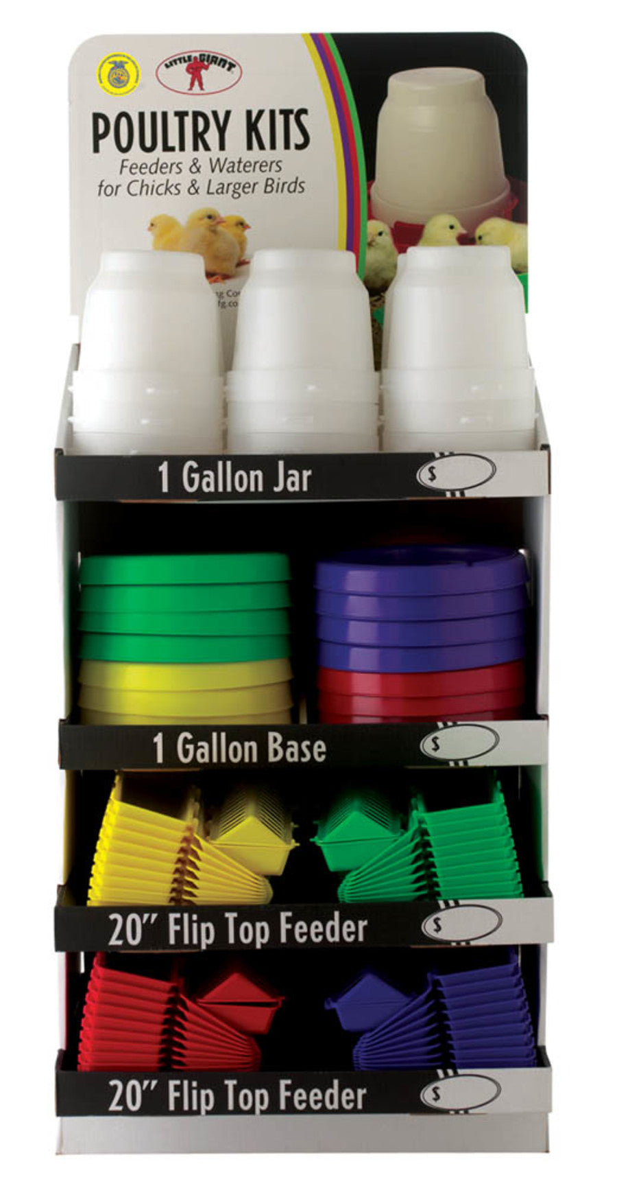 Assorted, 1ea/96 pk
