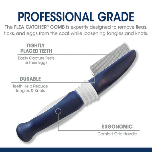 Flea Catcher Comb, 1ea/One Size
