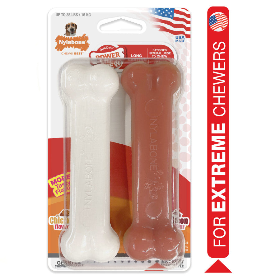 Twin Pack, Bacon & Chicken, 1ea/Medium/Wolf (2 ct)