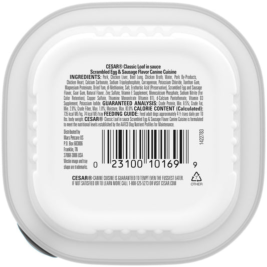 Scrambled Egg & Sausage, 24ea/3.5 oz