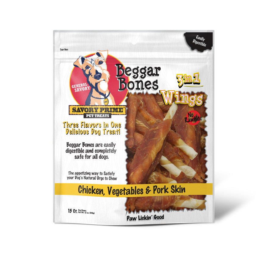 Chicken, Vegetable & Pork, 1ea/15 ct