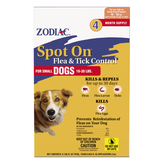 1ea/SMall Dogs 16-30 lb, 4 pk