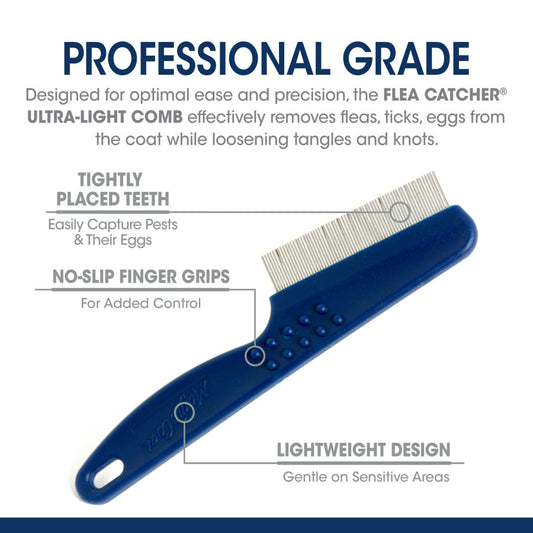 Ultra-Light Flea Catcher Comb, 1ea/One Size