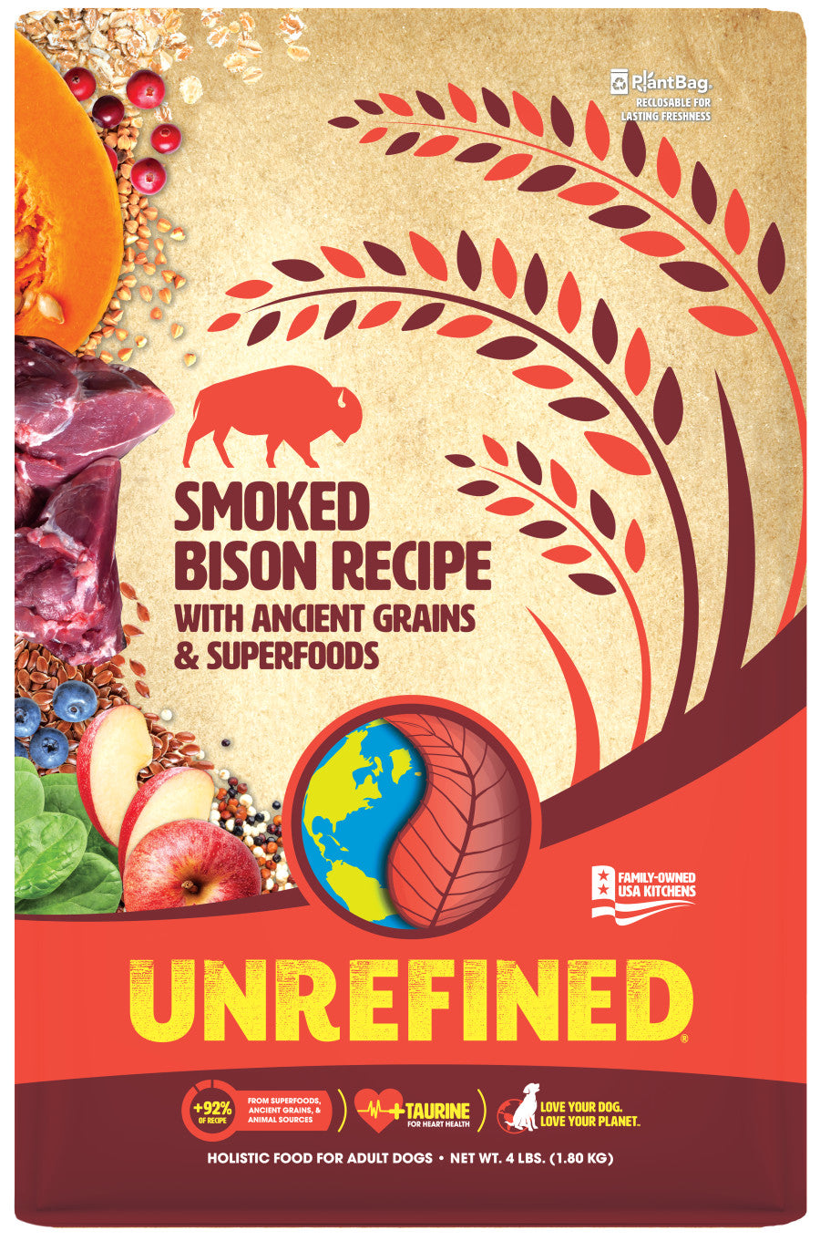 Smoked Bison, 1ea/4 lb