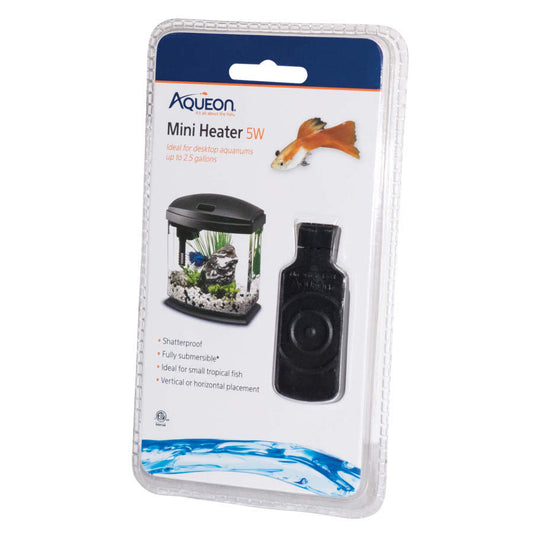 Mini, 1ea/Up To 2.5 gal, Black, 5 W