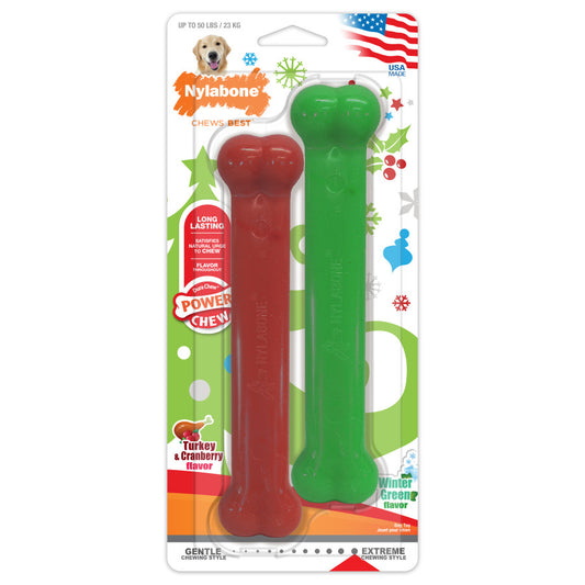Twin Pack, Turkey & Cranberry, & Winter Green, 1ea/Large/Giant (2 ct)