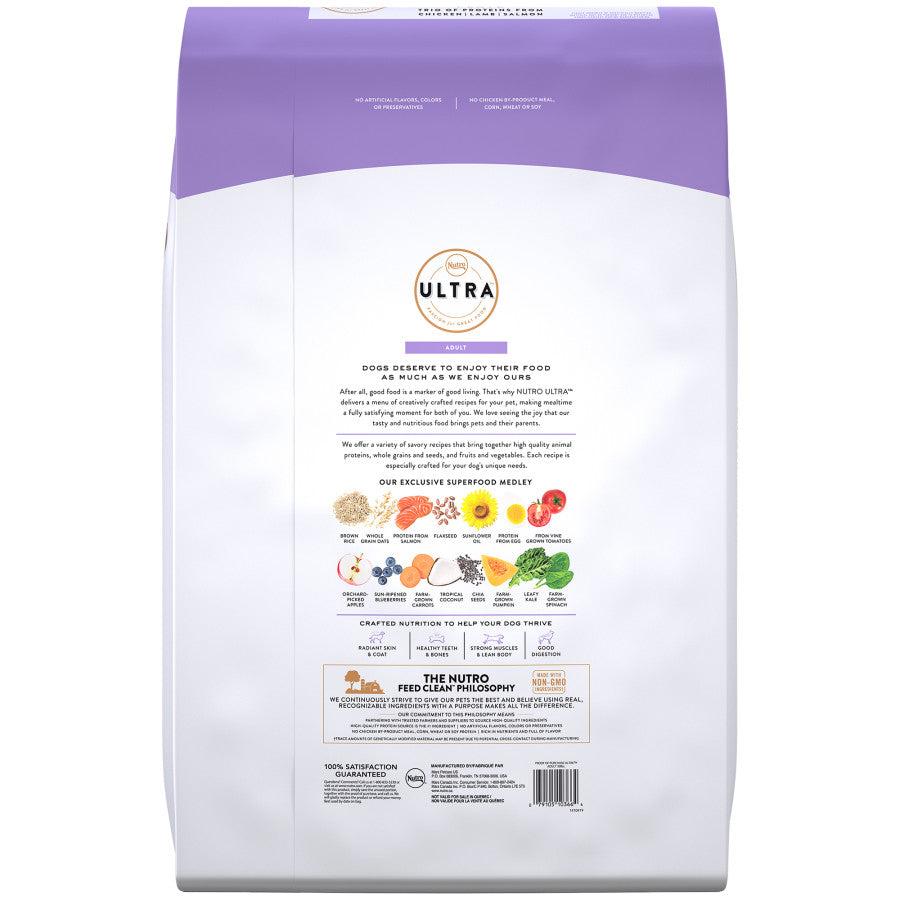 Trio of Proteins from Chicken, Lamb, and Salmon, 1ea/30 lb