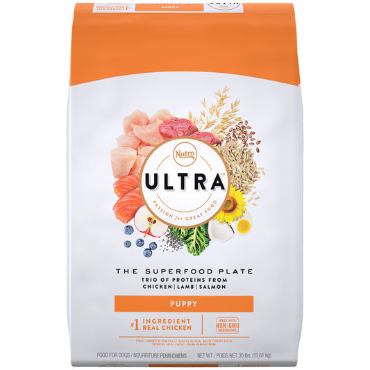 Trio of Proteins from Chicken, Lamb, and Salmon, 1ea/30 lb