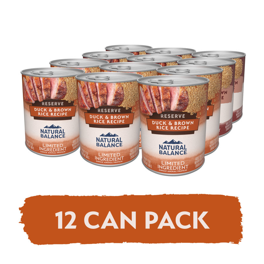 Duck & Brown Rice, 12ea/13 oz