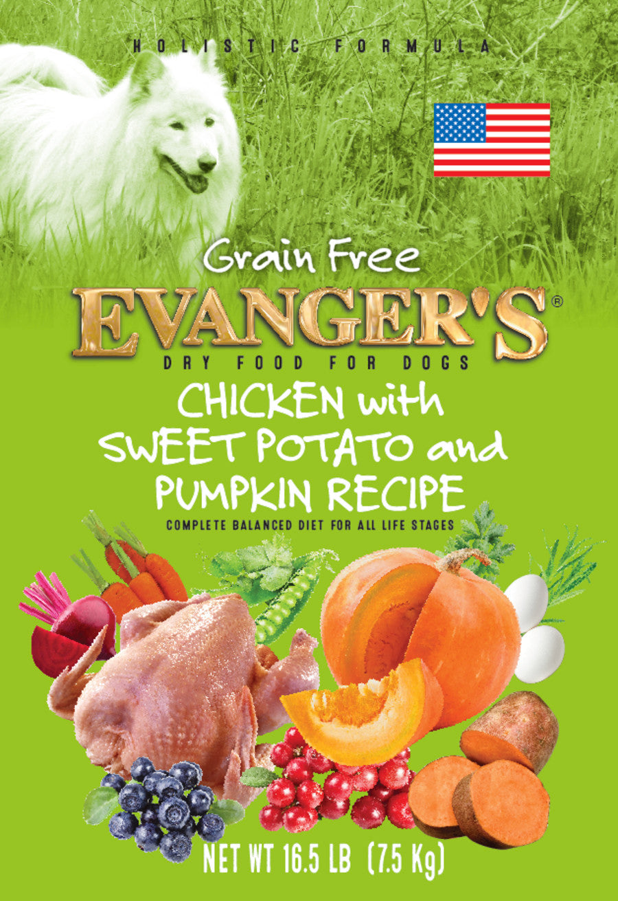 Chicken w/Sweet Potato & Pumpkin, 1ea/33 lb