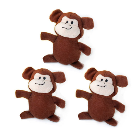 Monkeys, 1ea/XS, 3 pk